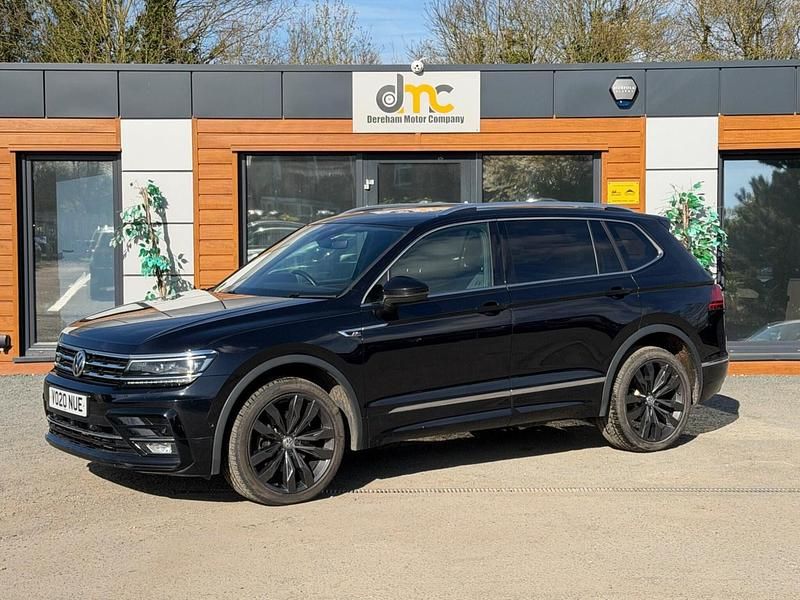 Used VW Tiguan Allspace R-line 190 HP (139 kW) 2020 Black SUV