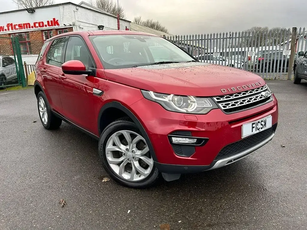 Used Land Rover Discovery Sport HSE 180 HP (132 kW) 2017 Red SUV