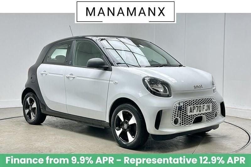 Black Used 2020 Smart ForFour Electric Drive Passion Hatchback | £7,710 (Fair price) - Image 1/2