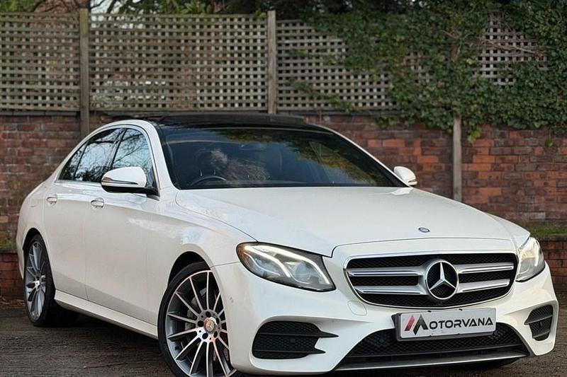 White Used 2017 Mercedes E350 AMG Line Premium Plus Sedan | £17,995 (A bit pricey) - Image 1/1