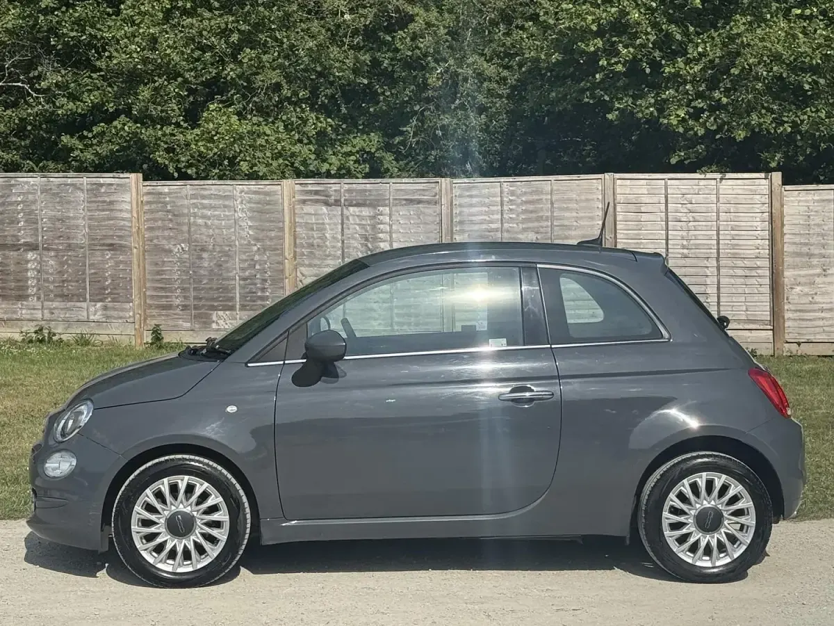 Used Fiat 500 Lounge 69 HP (50 kW) 2019 Grey Hatchback