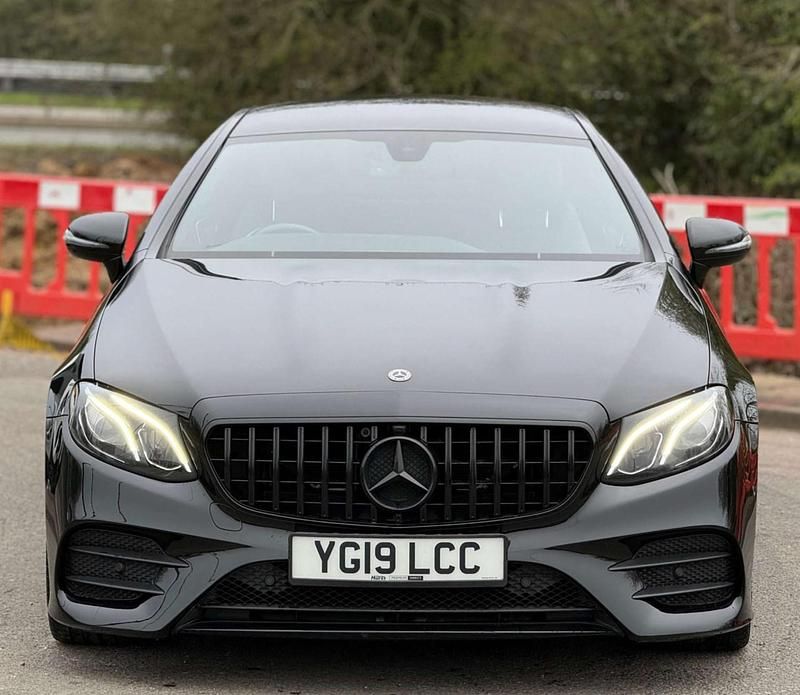 Used Mercedes E220 AMG line 194 HP (142 kW) 2019 Black Coupe