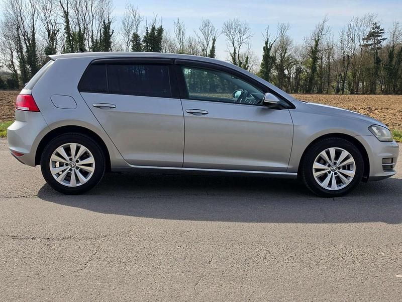 Used VW Golf VII S 105 HP (77 kW) 2013 Silver Hatchback