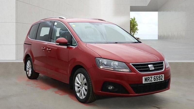Used Seat Alhambra SE 2017 Romance red MPV