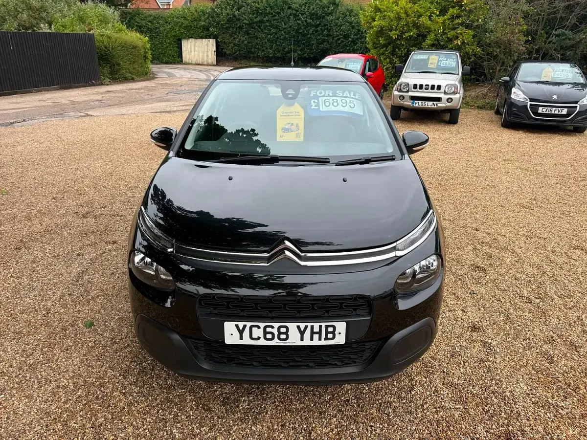 Used Citroën C3 Feel 2018 Black Hatchback