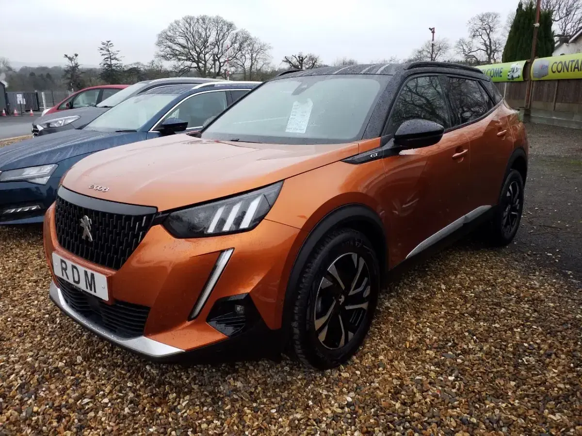 Used Peugeot 2008 GTi 2021 Orange SUV