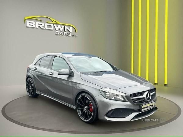 Grey Used 2017 Mercedes A180 AMG line Hatchback | £9,795 (Super price) - Image 1/4