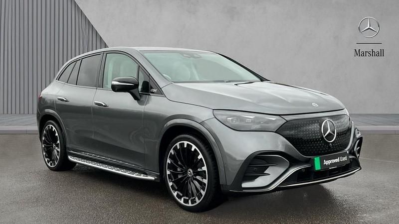 Used Mercedes EQE350 AMG line 235 kW (320 HP) 2025 Selenite grey metallic