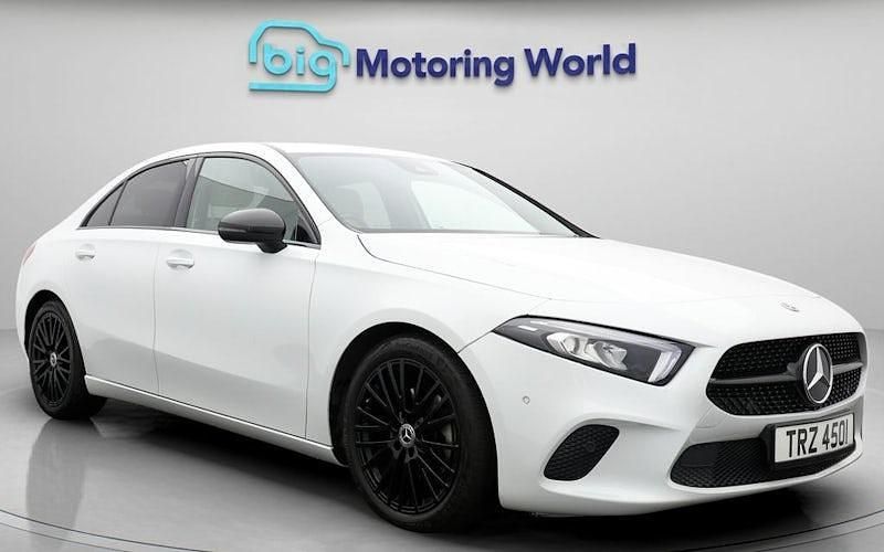 White Used 2022 Mercedes A200 Executive Sedan | £19,900 (Good price) - Image 1/4