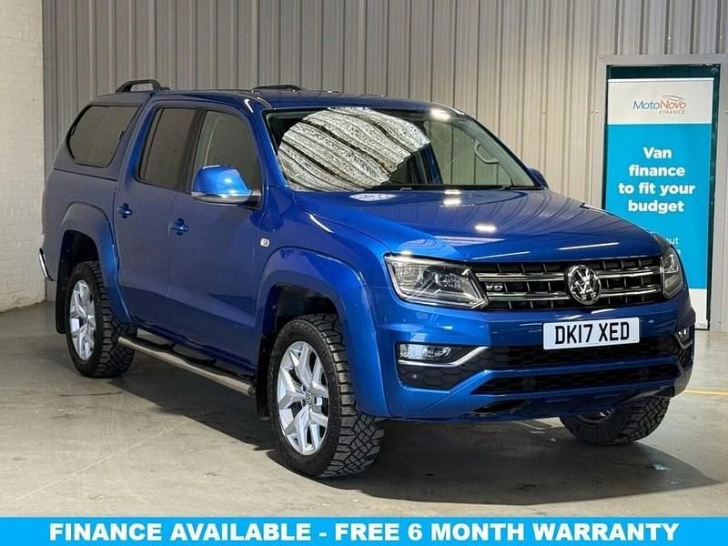 Blue Used 2017 VW Amarok Aventura Pickup | £17,985 (Fair price) - Image 1/3