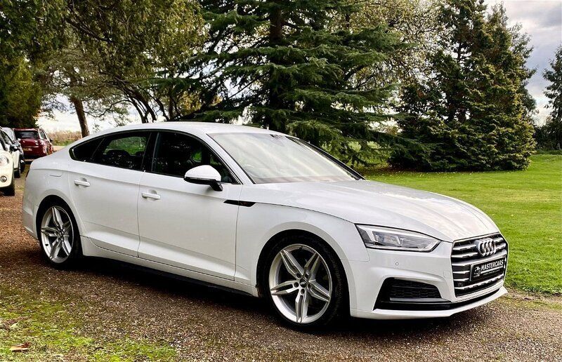 White Used 2019 Audi A5 Sportback S-Line Coupe | £22,995 - Image 1/4