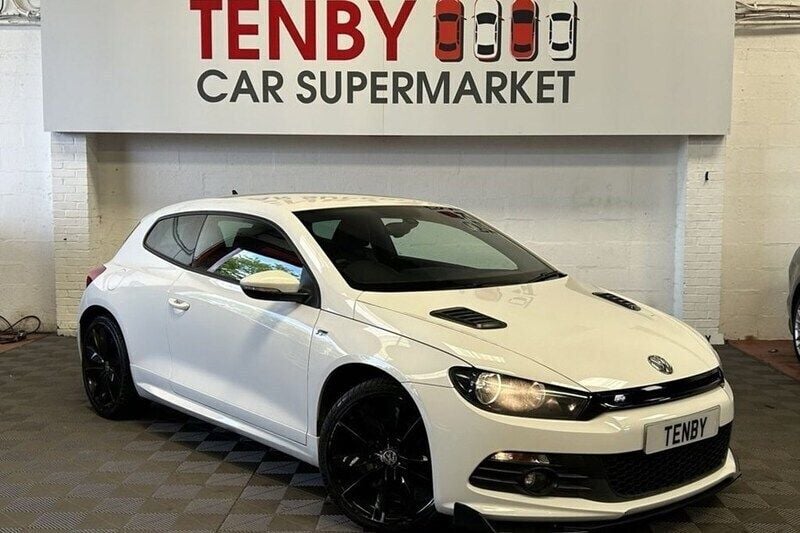 White Used 2014 VW Scirocco R-line Coupe | £8,195 (Super price) - Image 1/1