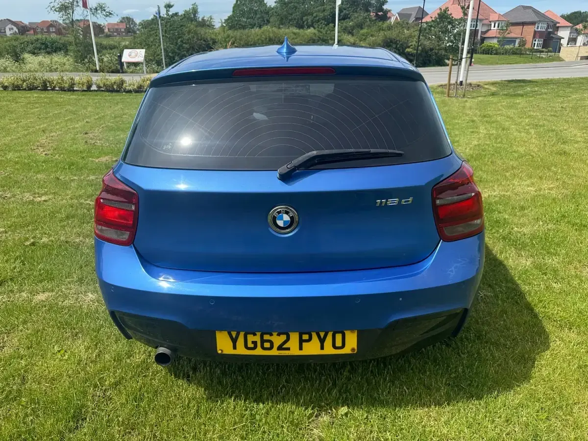 Used BMW 118 M Sport 2012 Blue Hatchback