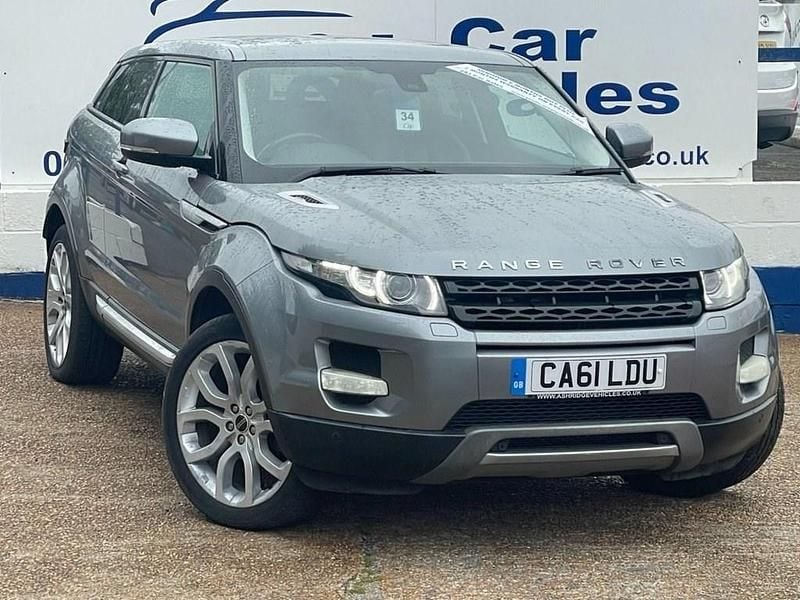 Grey Used 2012 Land Rover Range Rover evoque Prestige Coupe | £7,695 (Fair price) - Image 1/3