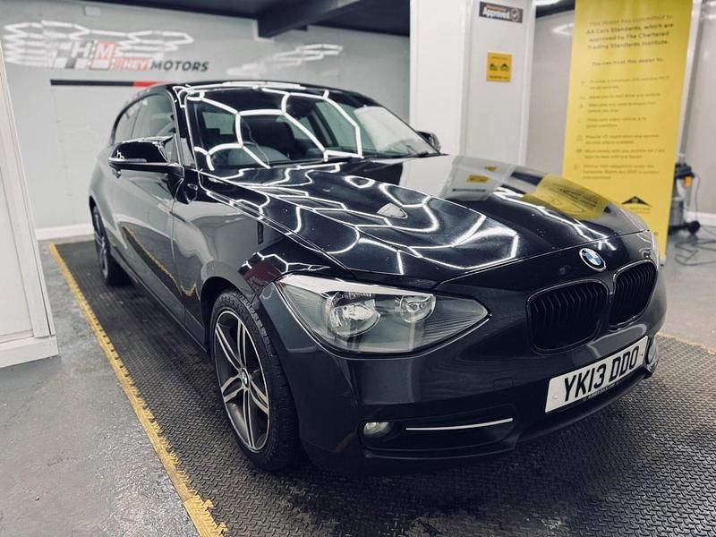 Black Used 2013 BMW 114 Sport Line Hatchback | £3,290 (Good price) - Image 1/4