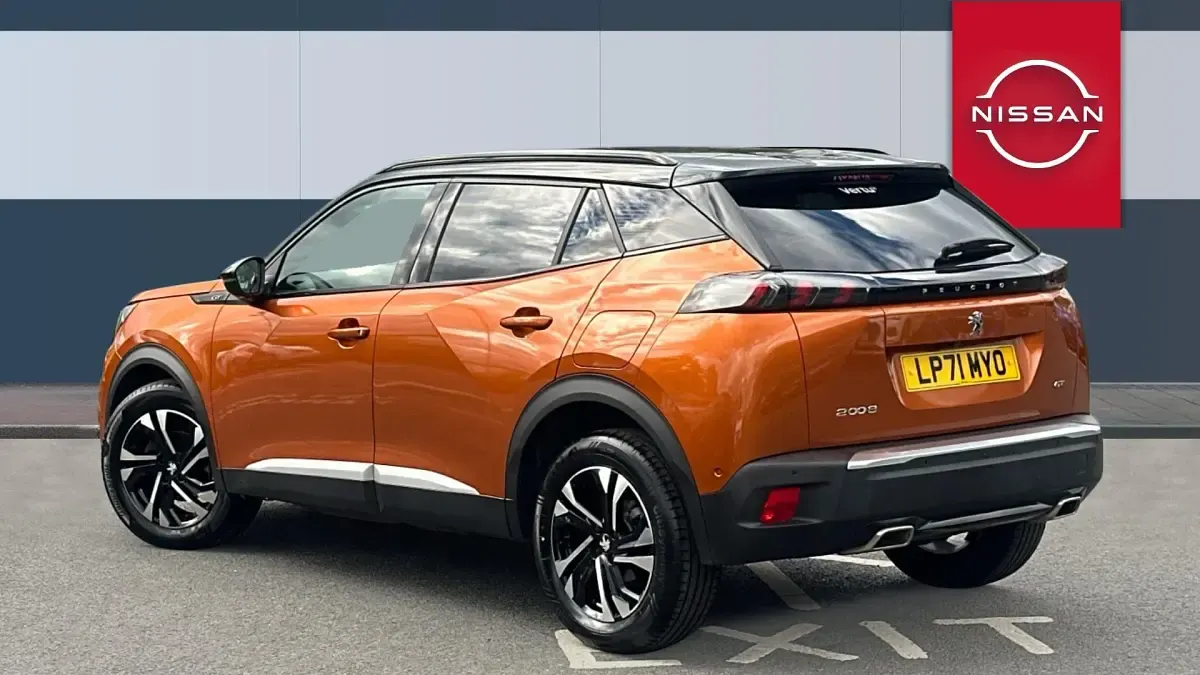 Used Peugeot 2008 GTi 131 HP (96 kW) 2022 Orange SUV