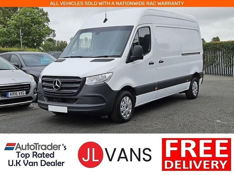 White Used 2021 Mercedes Sprinter Progressive Van | £17,250 (Good price) - Image 1/3
