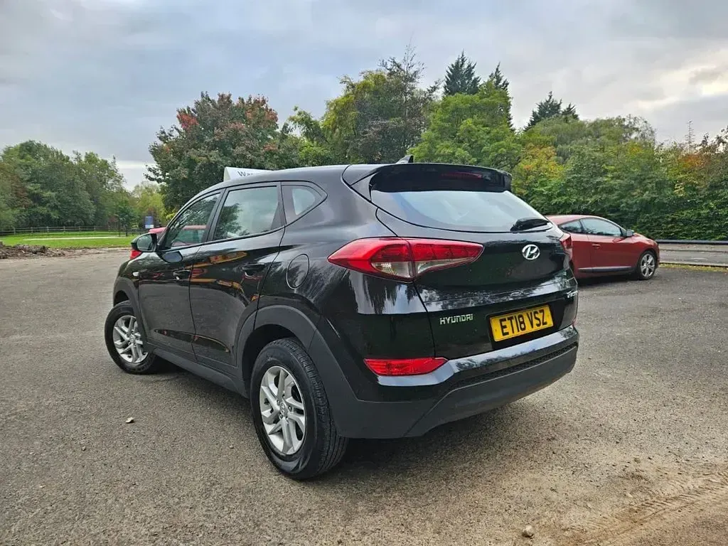 Used Hyundai Tucson 132 HP (97 kW) 2018 Black SUV