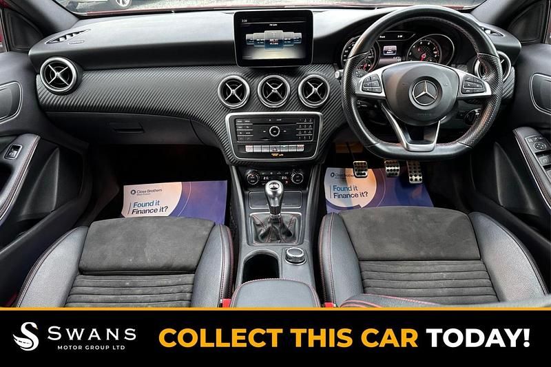 Used Mercedes A180 AMG line 2017 Red Hatchback