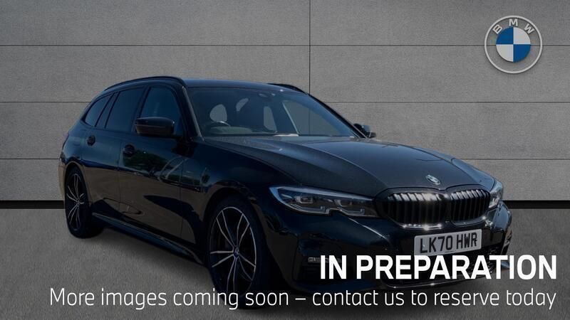 Black Used 2020 BMW 320 M Sport Estate | £27,056 (A bit pricey) - Image 1/4