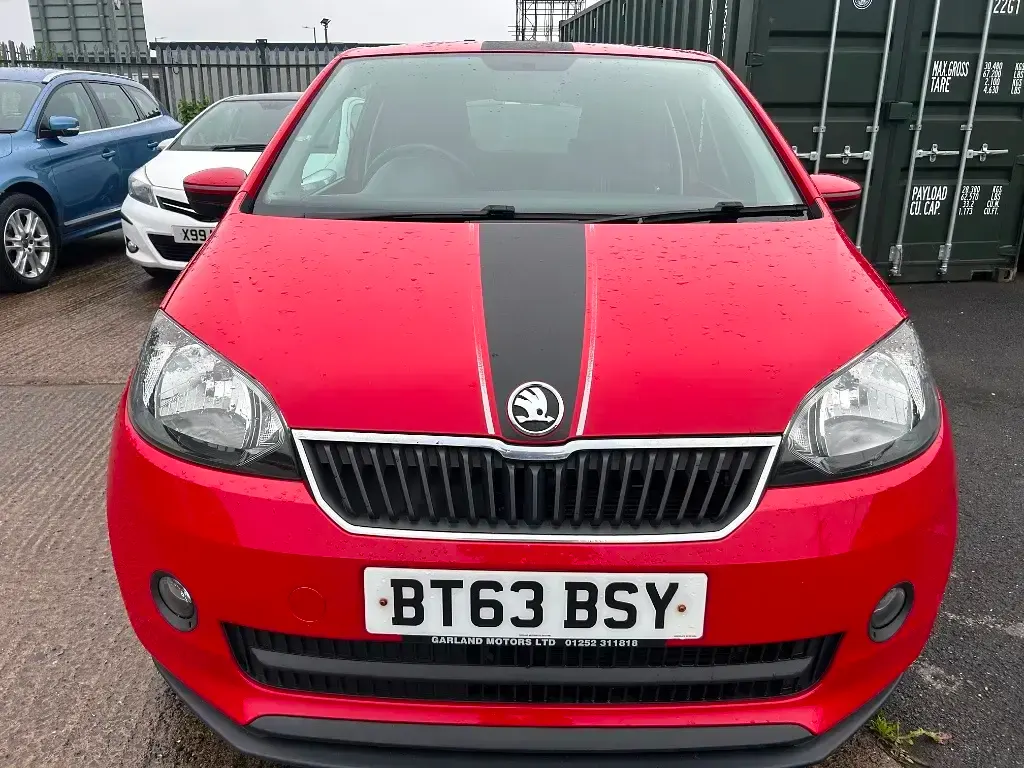 Used Skoda Citigo Sport 75 HP (55 kW) 2013 Red Hatchback