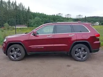 Used Jeep Grand Cherokee Limited 247 HP (181 kW) 2017 Red SUV