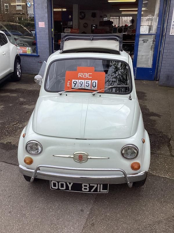 Used Fiat 500 Classica 1972 White Hatchback