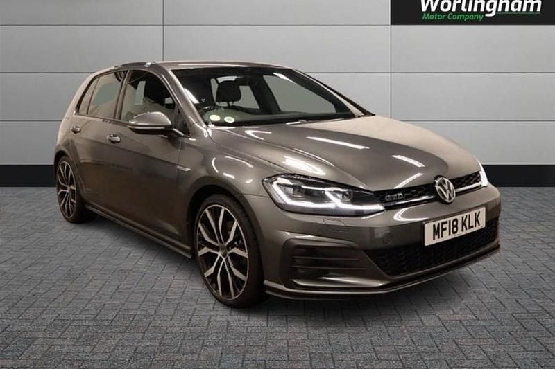 Grey Used 2018 VW Golf VII GTD Hatchback | £16,495 (Fair price) - Image 1/1