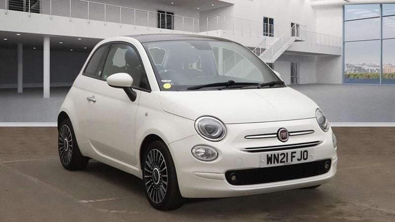 White Used 2021 Fiat 500 Launch Edition Hatchback | £9,700 (Fair price) - Image 1/4