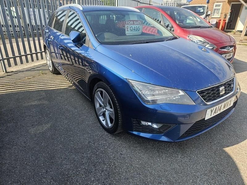 Used Seat Leon FR 2014 Blue Estate