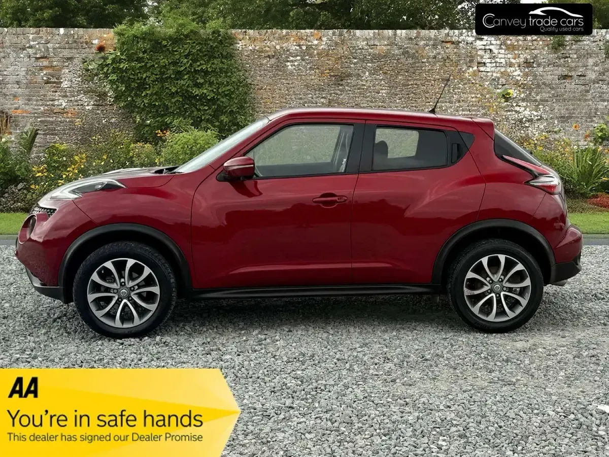 Used Nissan Juke Tekna 110 HP (80 kW) 2016 Red SUV