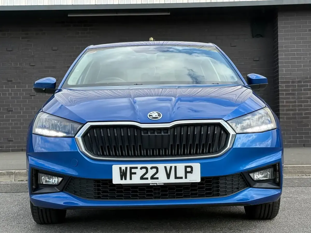 Used Skoda Fabia SE L 2022 Blue Hatchback