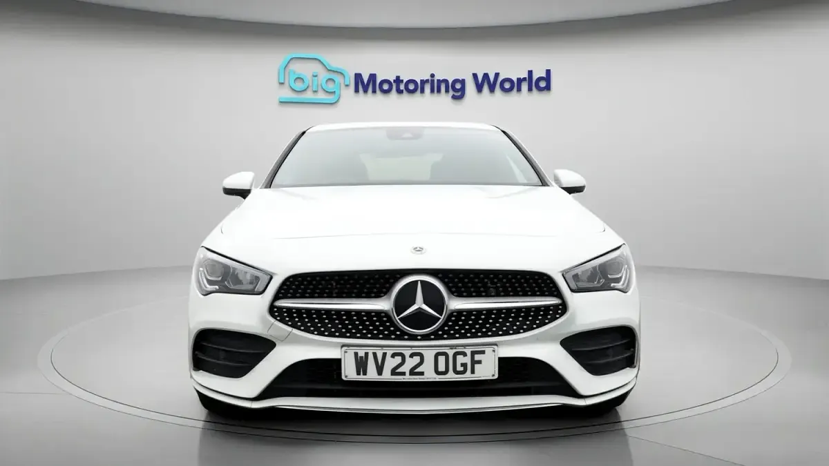 Used Mercedes CLA250e AMG Line Premium 218 HP (160 kW) 2022 White Coupe