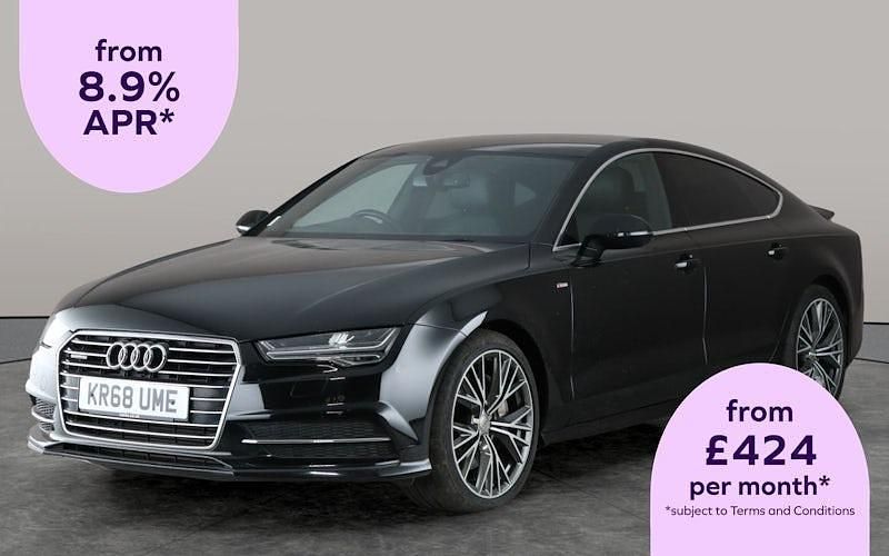 Black Used 2017 Audi A7 Sportback Black Edition Hatchback | £22,290 (A bit pricey) - Image 1/2
