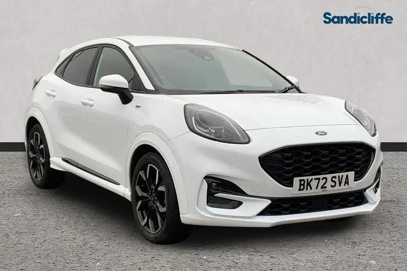 White Used 2022 Ford Puma ST-Line X Hatchback | £17,139 (Fair price) - Image 1/4