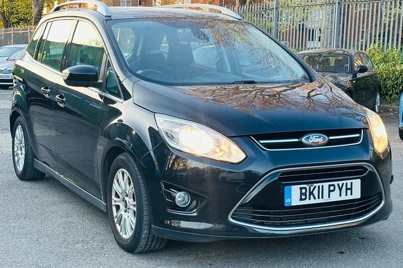 Used Ford Grand C-Max Titanium 115 HP (84 kW) 2011 Black MPV