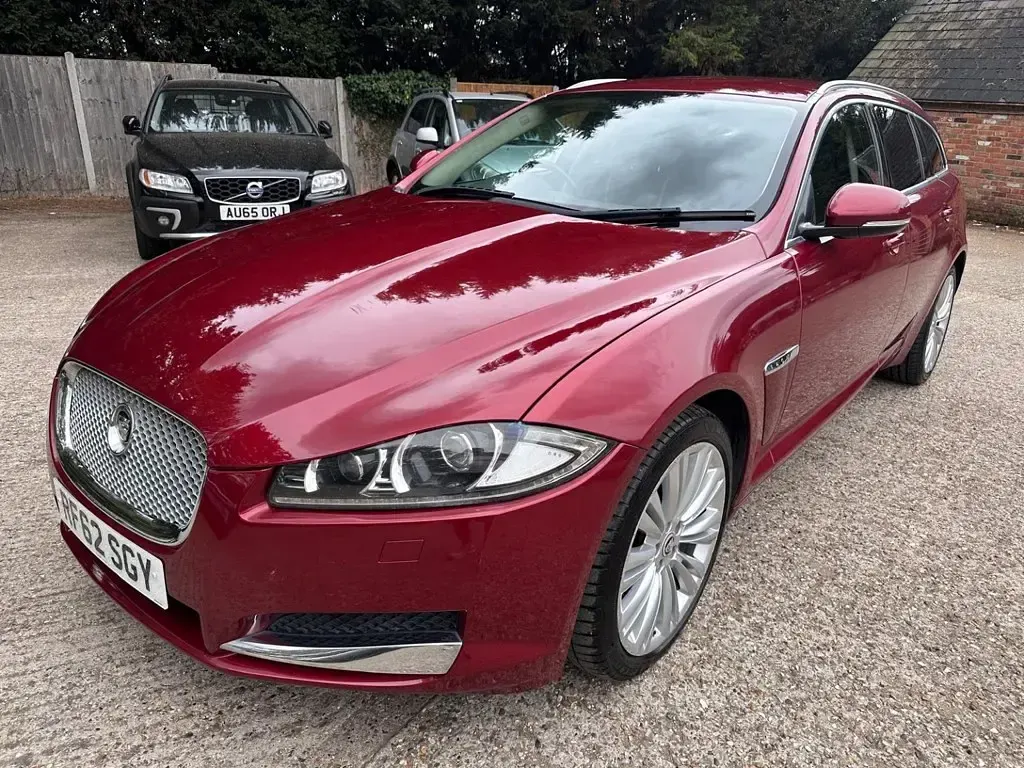 Used Jaguar XF Portfolio 2013 Red Estate