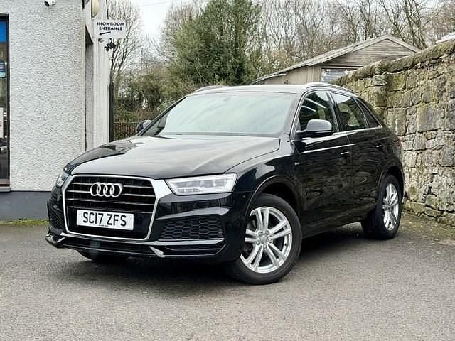 Used Audi Q3 S-Line 150 HP (110 kW) 2017 Black SUV