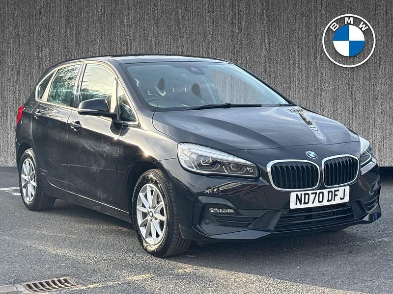 Black Used 2020 BMW 218 Active Tourer Comfort Edition MPV | £11,999 - Image 1/4
