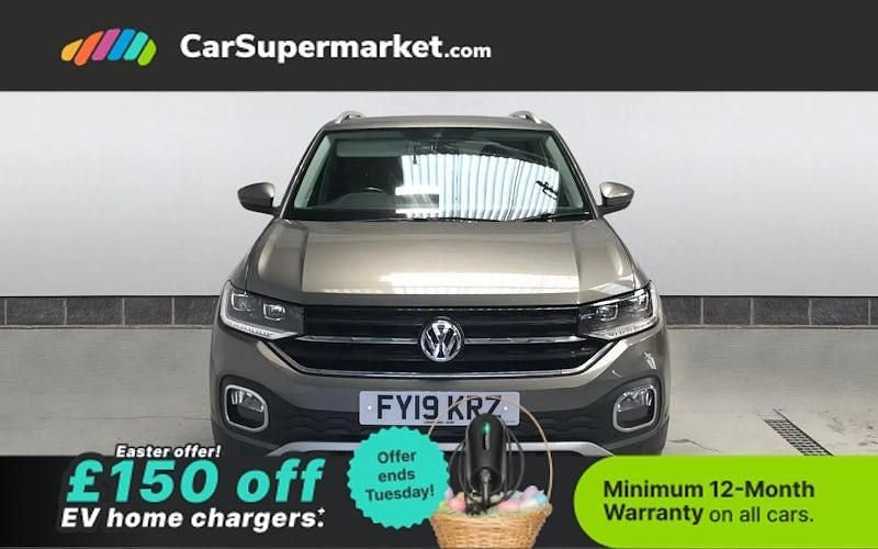 Used VW T-Cross SEL 116 HP (85 kW) 2019 Grey SUV