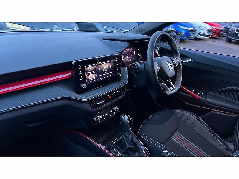 Used Skoda Fabia Monte Carlo 110 HP (80 kW) 2024 Moon white metallic Hatchback