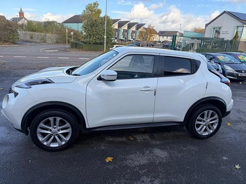 Used Nissan Juke Acenta Premium 110 HP (80 kW) 2014 White SUV