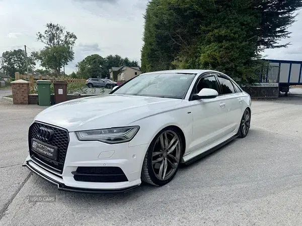 Used Audi A6 Black Edition 268 HP (197 kW) 2015 White Sedan