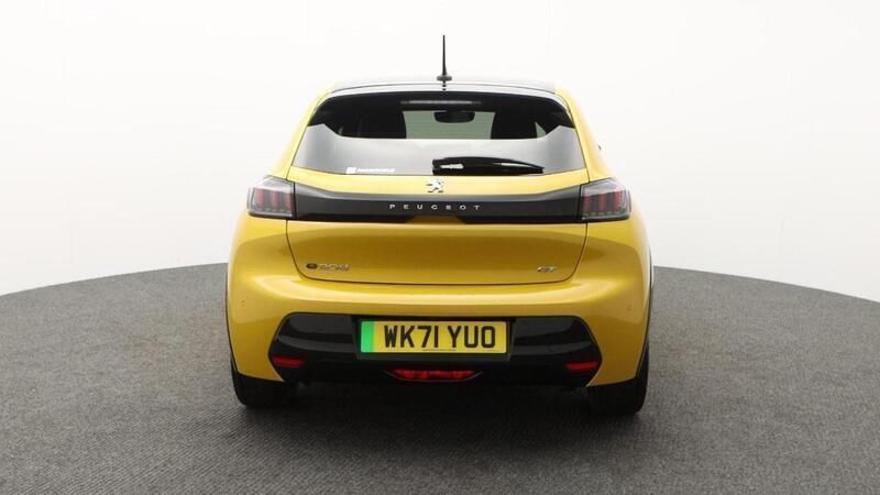 Yellow Used 2021 Peugeot e-208 Premium Hatchback | £15,499 (A bit pricey) - Image 1/4