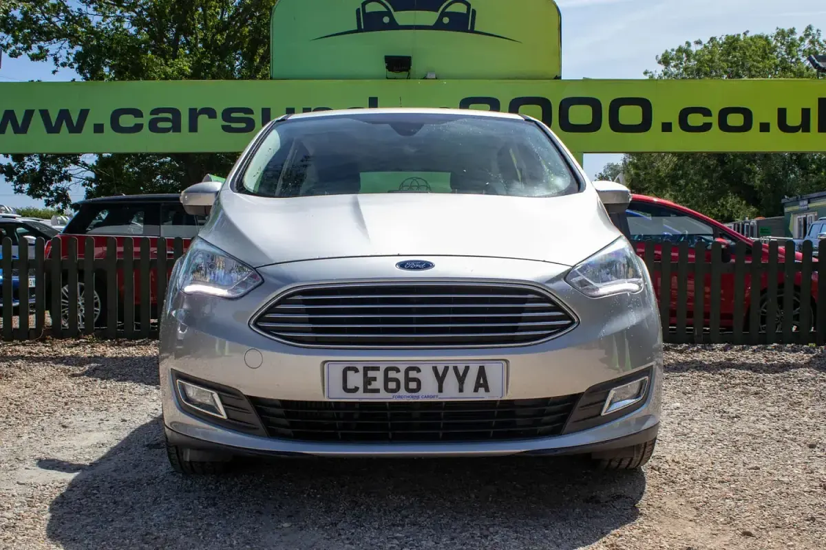 Used Ford C-MAX Titanium 125 HP (91 kW) 2016 Silver MPV