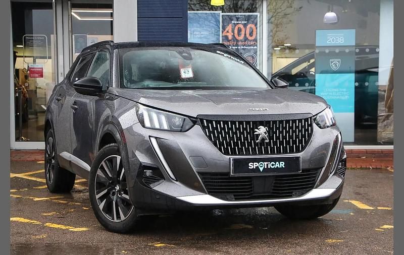 Grey Used 2021 Peugeot 2008 Premium SUV | £15,362 (Fair price) - Image 1/3