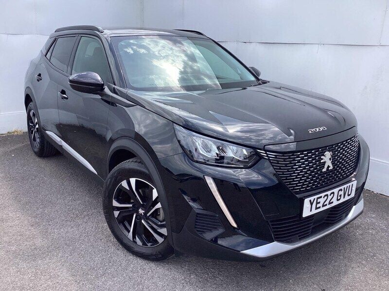 Black Used 2022 Peugeot 2008 Allure Premium SUV | £16,990 (Good price) - Image 1/4