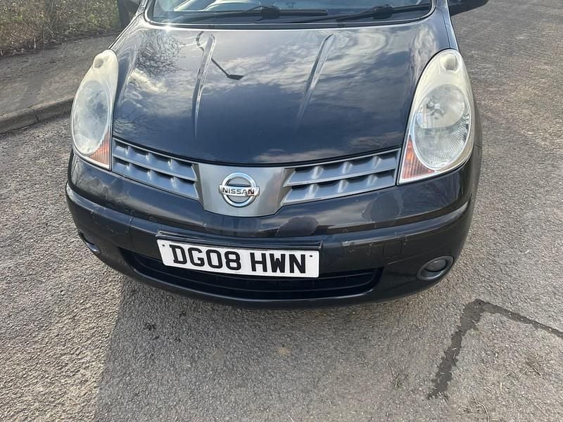 Begagnad Nissan Note Acenta 2008 Svart Halvkombi