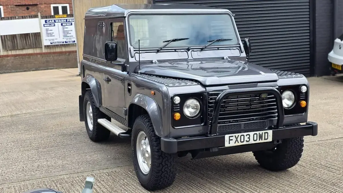 Used Land Rover Defender 2003 Blue