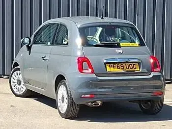 Used Fiat 500 Lounge 69 HP (50 kW) 2019 Grey Hatchback